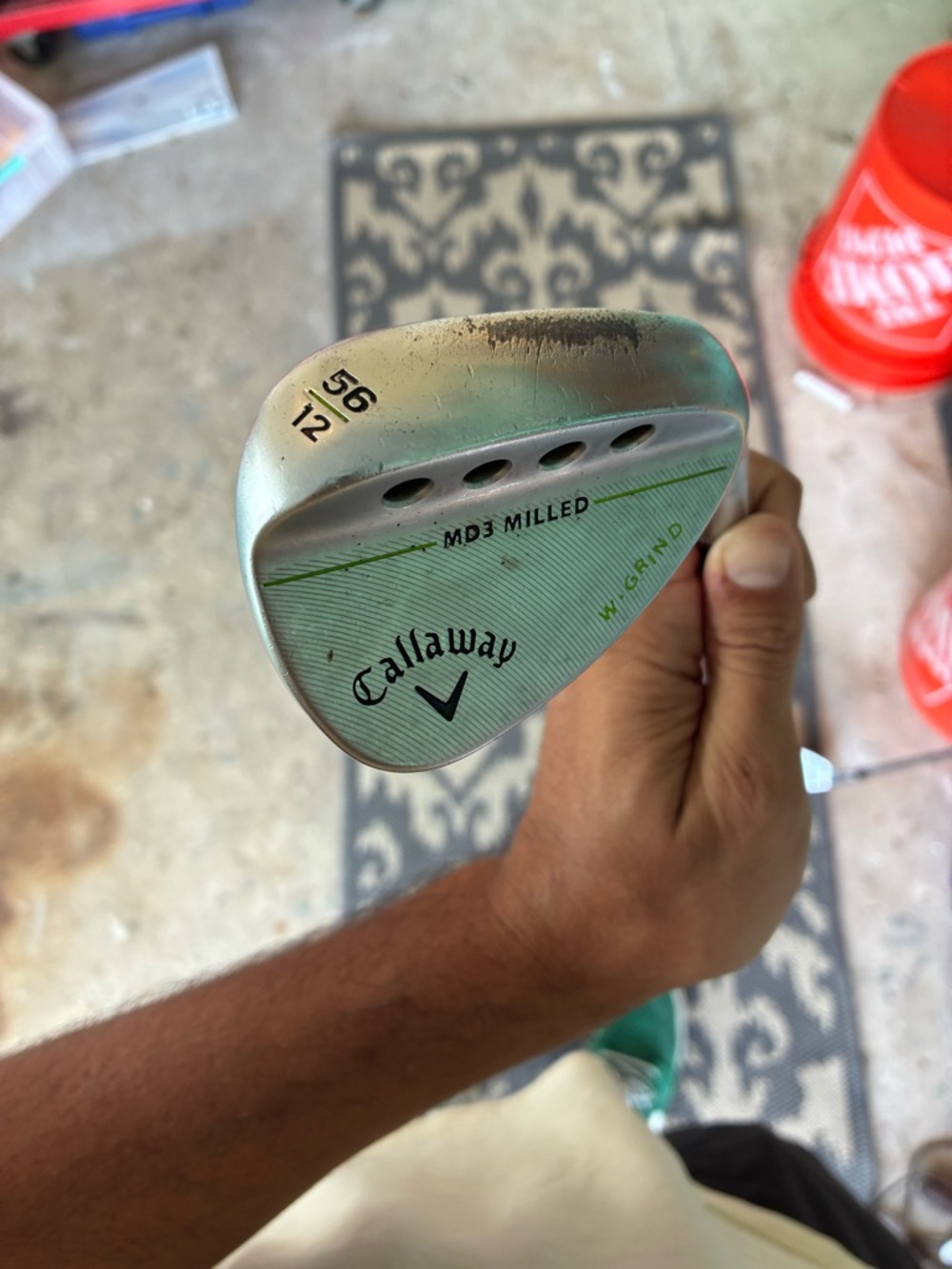 Callaway MD3 Milled Chrome S-Grind Wedge Sand SW 56° Steel Wedge Flex Right 35.5